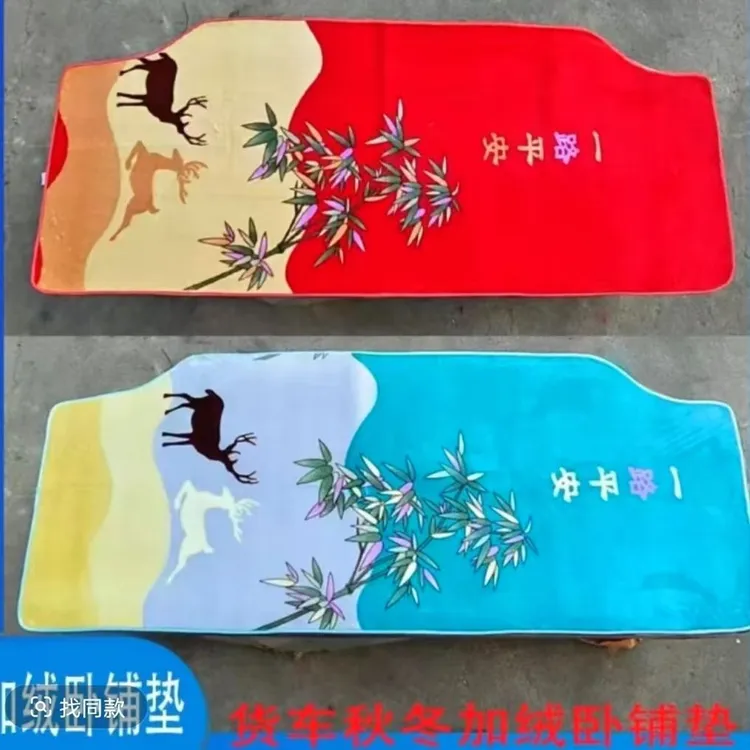 欧曼GTL EST解放J6P德龙X3000豪沃T7H TX天龙 货车卧铺垫毛绒棉垫