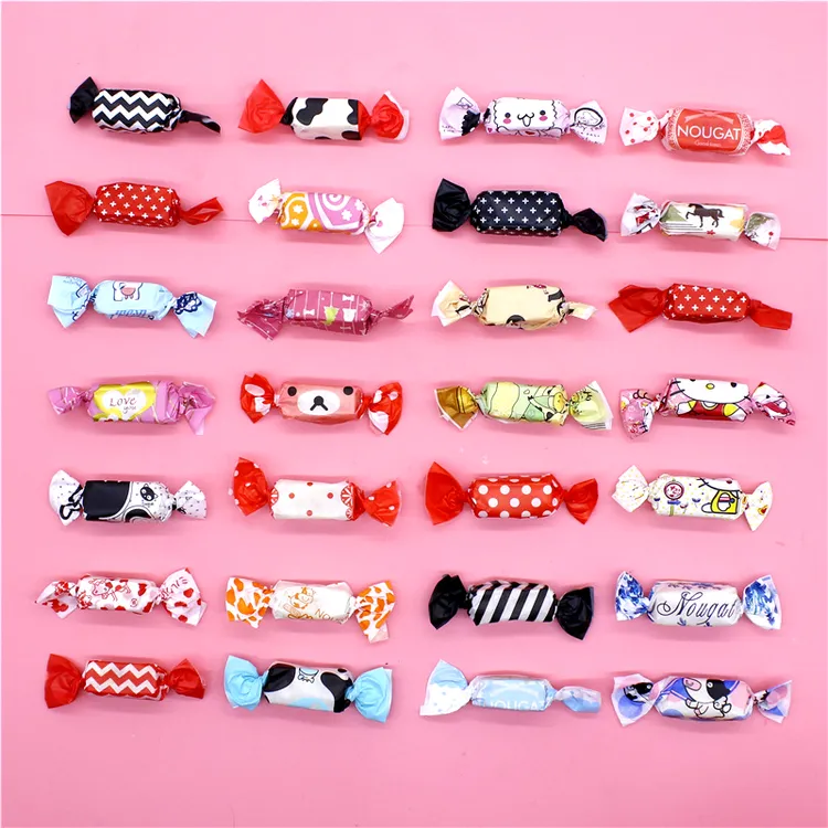 牛轧糖包装纸彩色糖果纸幼儿园diy手工可爱创意家用一次性