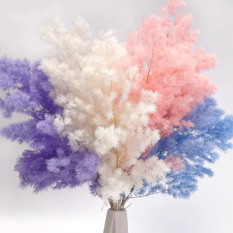 花喜爱永生花蓬莱松千日红干花干花松针彩色手工diy包装纸花束纸