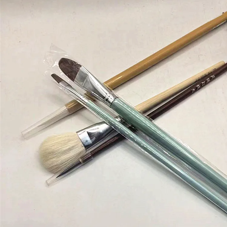 家具维修材料木器色粉刷色油膏上色大理石画纹专用毛笔套装