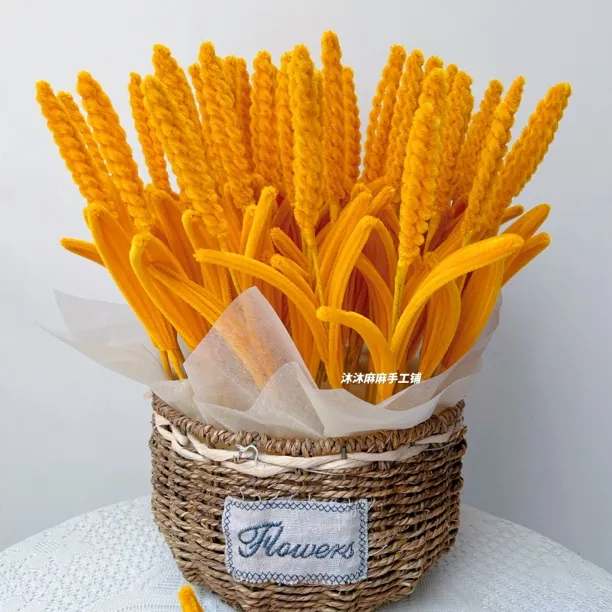 稻谷麦穗五谷丰登扭扭棒手工DIY材料包乔迁之喜开店摆设开业礼品