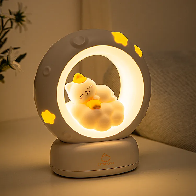 治愈系充电小夜灯送女生女朋友闺蜜生日圣诞节礼物儿童卧室床头灯