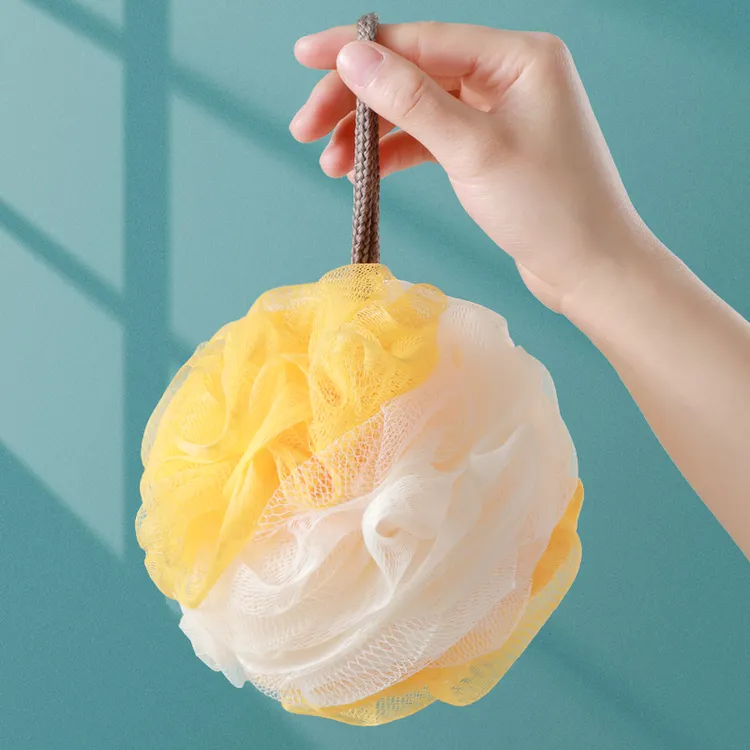 大号洗澡沐浴球浴花球可爱搓澡起泡洗浴用女沐浴花洗澡巾家用