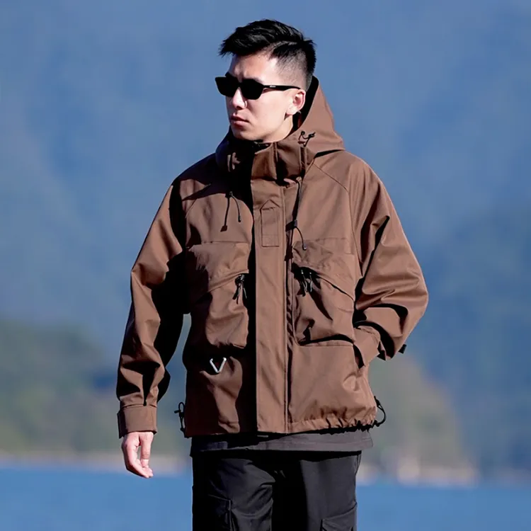 DIDORSSBO冬季新款90鹅绒连帽进藏登山户外工装保暖羽绒服9098