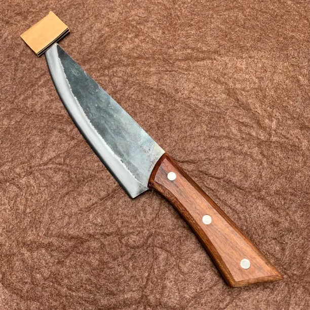 纯手工锻打夹钢屠宰专用刀分肉分边锋利超快切肉切菜锋利小刀