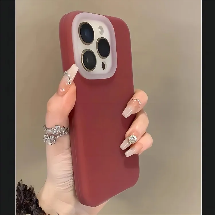 安可拉红硅胶液态适用iPhone苹果16/17/15/14/13promax手机壳软壳