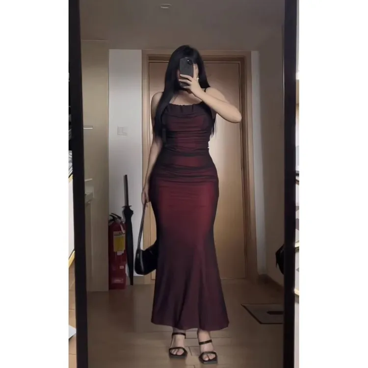 大码200斤包臀连衣裙欧美纯欲胖妹妹性感丰满型身材胖mm大码女装