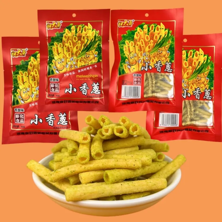 祝大哥香葱开袋即食80后怀旧葱香味膨化食品上班族寝室充饥薯片