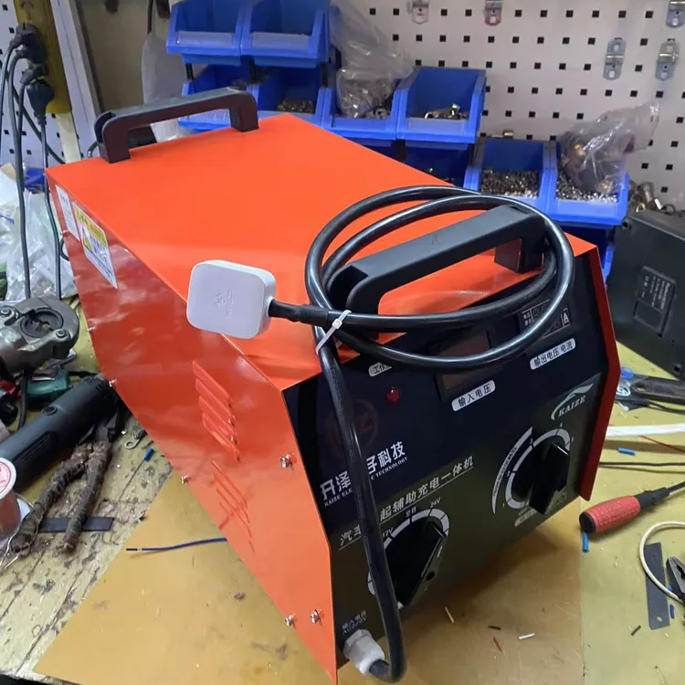 220V强启搭车充电机60斤全铜变压器600A整流器12V24V大电流充电器