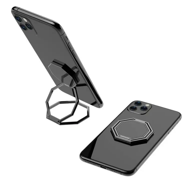 新款金属隐形手机支架超薄支架可折叠旋转超薄背贴支架