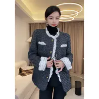 【小乔定制】梦巴黎~法式名媛轻奢保暖秋冬小香风上衣羽绒外套