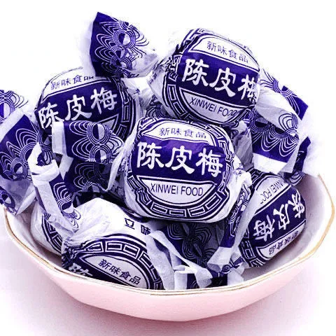 纸包陈皮梅嘉应子蜜饯 加应子李子蜜饯果脯果干休闲零食100g 500g