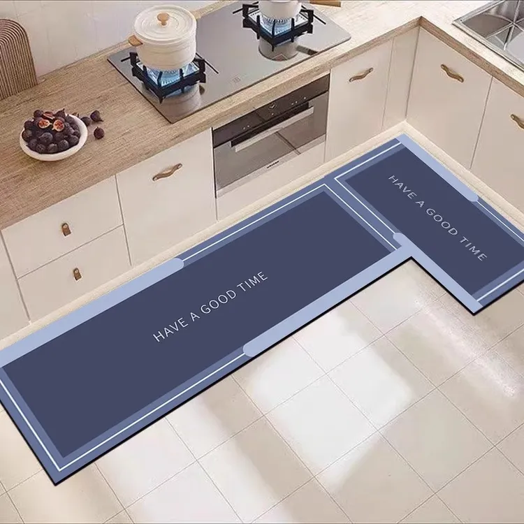 硅藻泥厨房长条地垫吸水防滑可裁剪地垫家用厨房吸水吸油耐脏脚垫