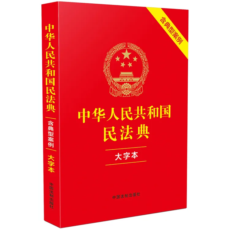 中华人民共和国民法典（大字本）含典型案例