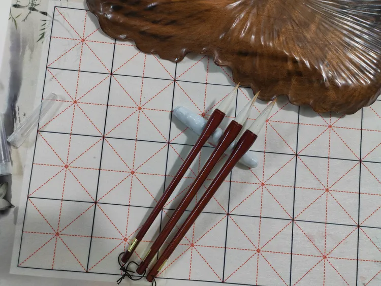 【一品兼毫】松雪轩精品毛笔正宗湖笔楷书隶书羊兼毫