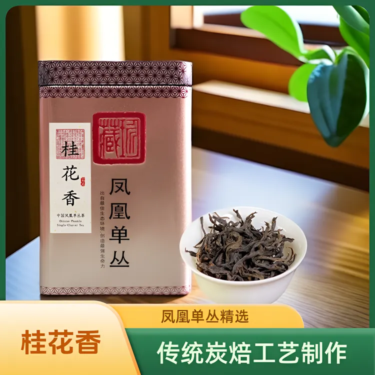  凤凰桂花香潮州凤凰单丛茶 50g罐装春季茶叶