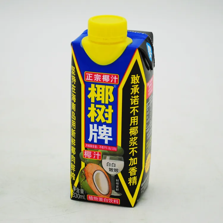 【非原箱】 海南特产椰树正宗椰汁椰树牌椰子汁饮料330ml*24盒