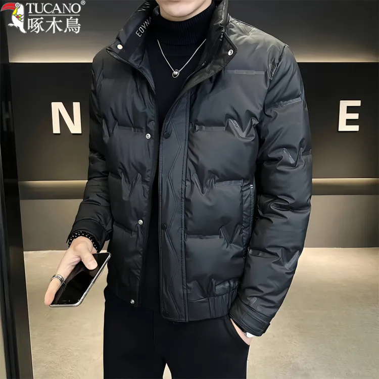TUCANO/啄木鸟男士羽绒服保暖休闲立领冬季潮流时尚男款青年外套