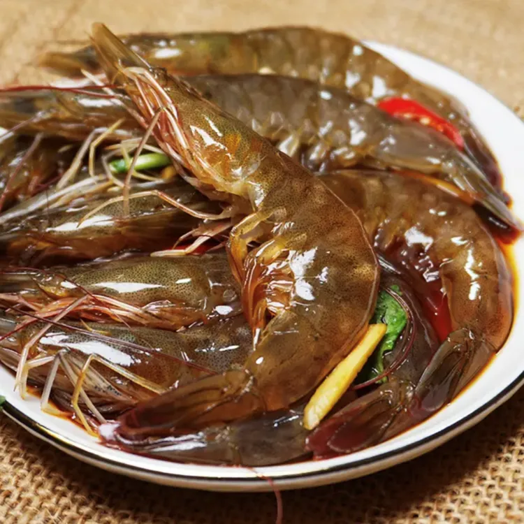 特色即食酒醉虾罐装饱满冷冻（500克）下饭神器酒香糯甜腌制