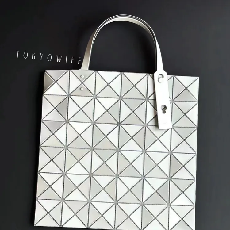 6×6六格baobao菱格几何五月限定单肩手提托特包5月新网红时尚韩版