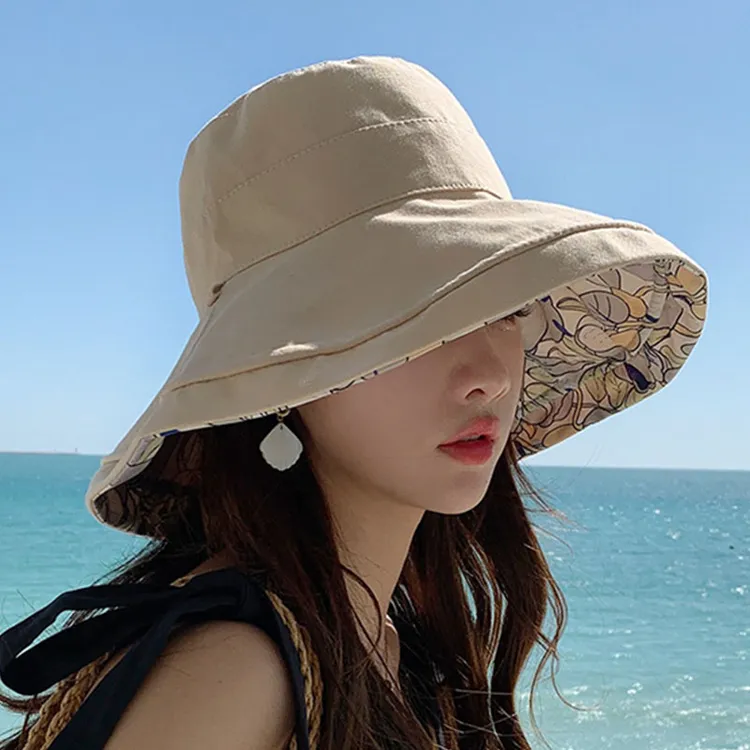 渔夫帽女专业级遮全脸带防风绳2023新款户外大帽檐防紫外线防晒帽