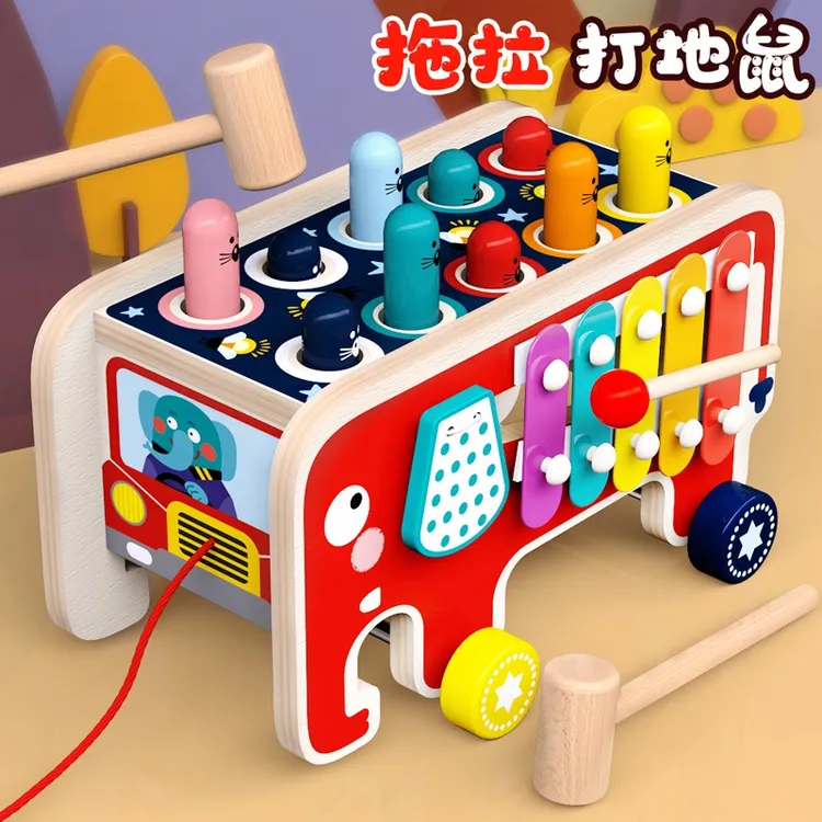 大号打地鼠益智玩具幼儿童1-3岁开发大脑0-3岁智力宝宝敲打老鼠