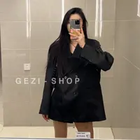 【福袋勿拍】|平肩小奶泡|小众显瘦时尚气质设计感韩版潮流外套女