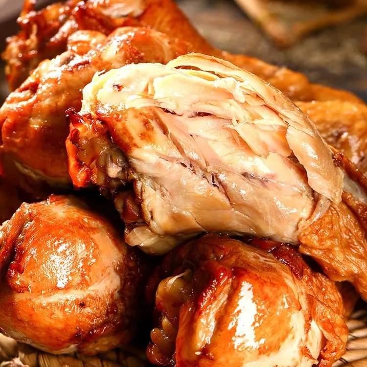 【德州扒鸡店】鲁小吉老汤五香虎皮大鸡腿鸡肉零食夜宵卤味