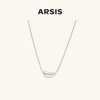 ARSIS流光云朵锁骨链小众设计感轻奢颈链七夕礼物ins个性简约