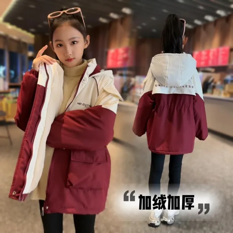 女童2024秋季新款运动洋气网红洋气时髦潮流行省心穿搭外套拼色