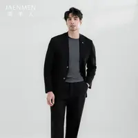 【特卖品不退不换】春秋【菠萝针重工高奢】薄款高弹透气抗皱针织西服