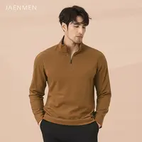 简单人绵羊毛运动拉链衫【户外植物弹力】超细空气层羊绒般套头卫衣