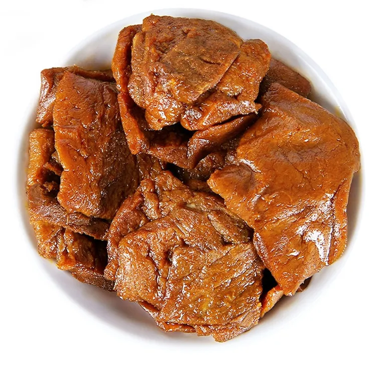 宏香记手撕牛肉豆脯308g香辣味五香味夹心豆腐干独立包装休闲零食