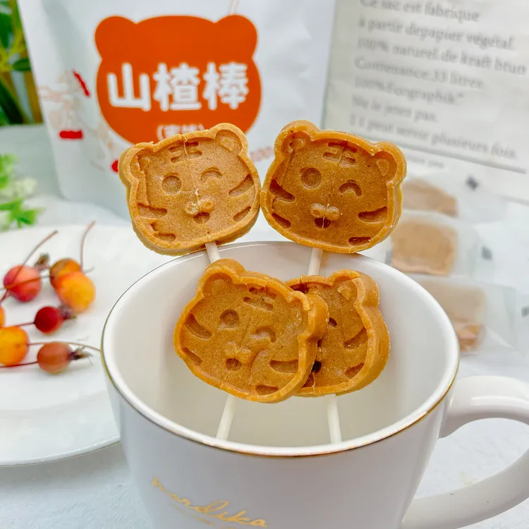 山楂棒棒糖100g*2袋配料表山楂、黄冰糖、麦芽糖。酸甜可口解馋零食