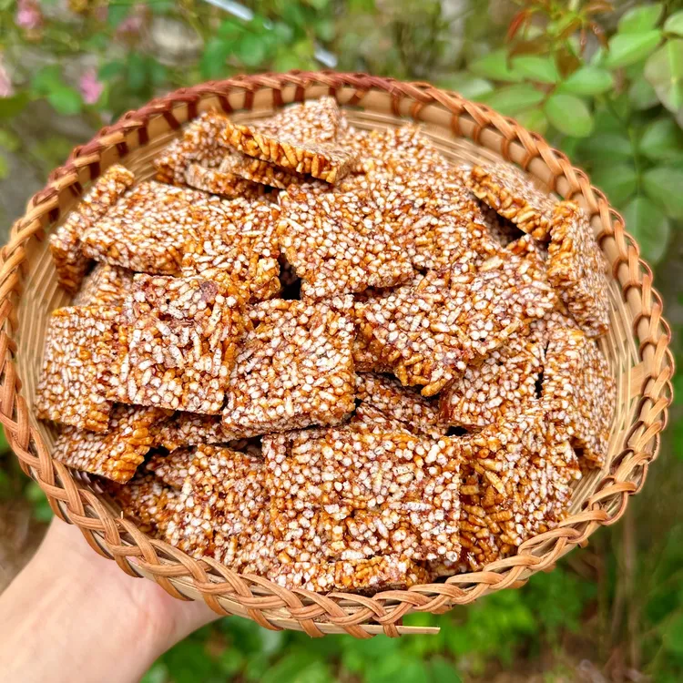 盼年味红薯米糖安徽特产传统手工制作小时候的零食500g包邮