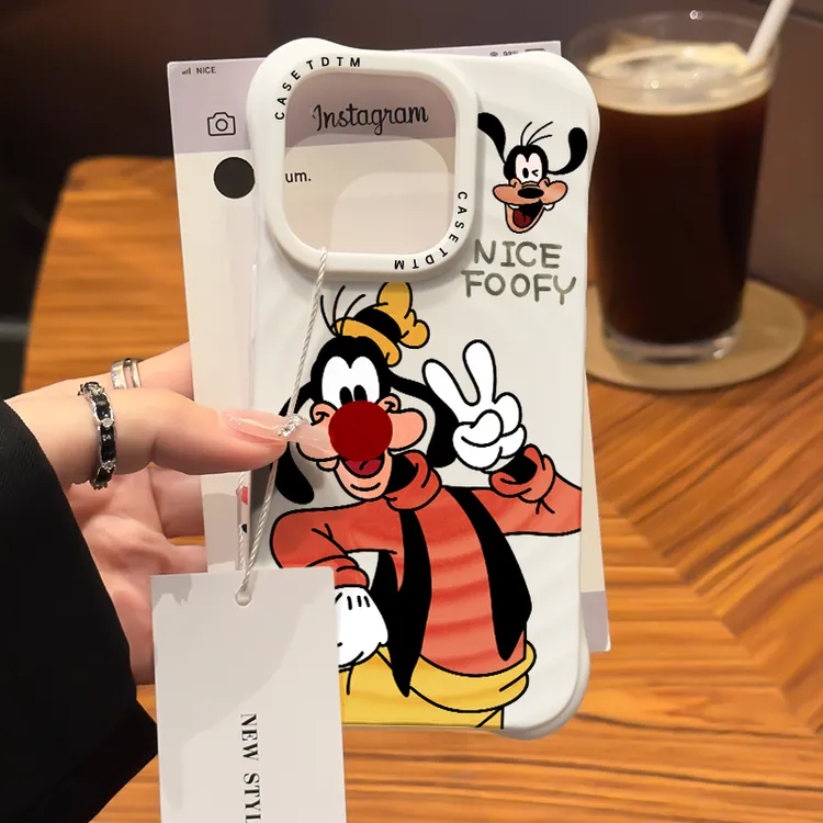 比耶高飞ins风适用iphone15/14promax苹果11手机壳13软胶12防摔RQ