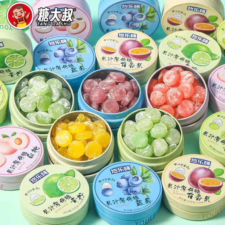 糖大叔果汁薄荷糖青柠葡萄口气糖果清新清凉KISS糖接吻糖情人糖果