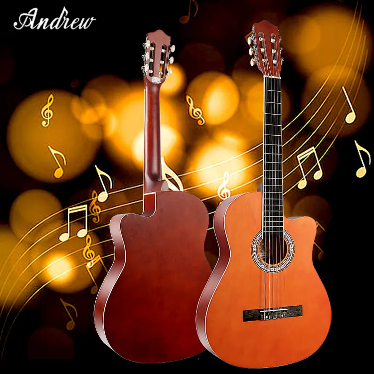 Andrew安德鲁经典原装古典吉他尼龙弦38寸39寸初学者入门练习琴