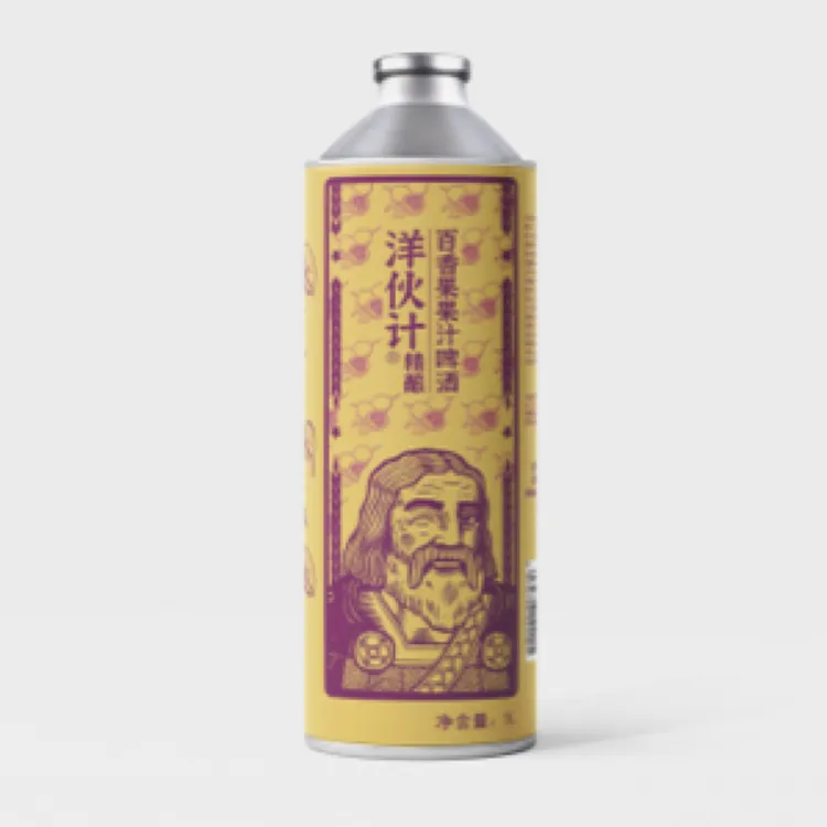 洋伙计外卖精酿百香果果味啤酒