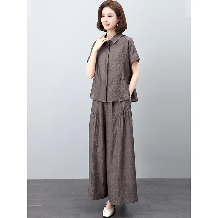 夏天搭配一整套时尚套装女2024年新款梨形身材穿搭时髦洋气两件套