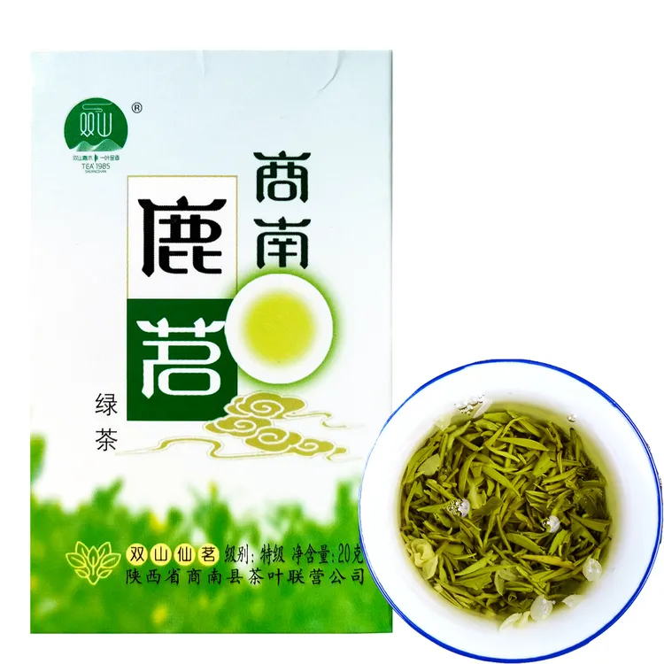 商南双山绿茶 鹿茗100g明前手工毛尖 商南茶叶站2025年春季好茶