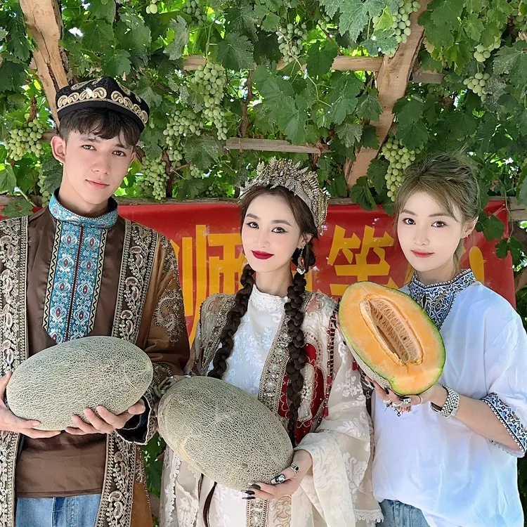 新疆 正宗伽师瓜
