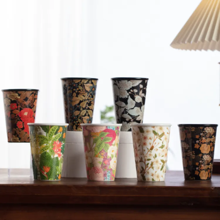 梦婧【可乐杯】景德镇超大容量高颜值陶瓷可乐杯水杯轻奢网红爆款