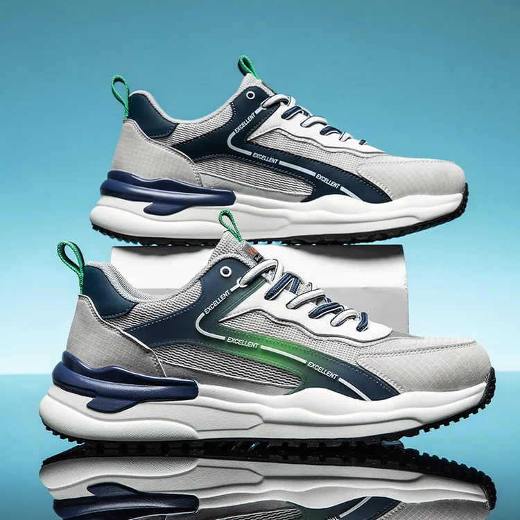 春季透气运动休闲鞋时尚潮流男鞋潮流男鞋男士百搭夏季潮鞋防臭