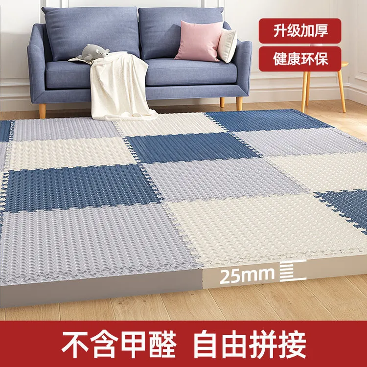 家用卧室加厚拼接专用防滑爬爬垫榻榻米地垫地板地板卧室地垫商品图