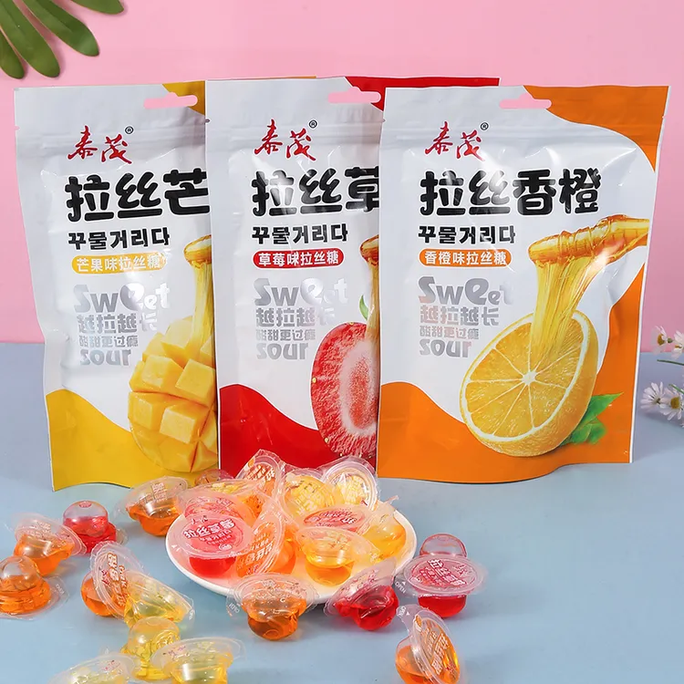 泰茂拉丝糖粘牙糖麦芽糖后小时候怀旧糖果零食笋0g