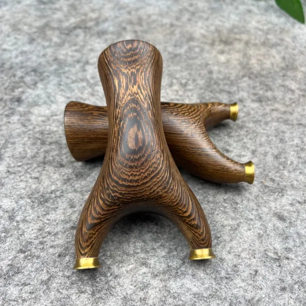 鸡翅木剃头不掉毛微瑕飞虎实木弹弓