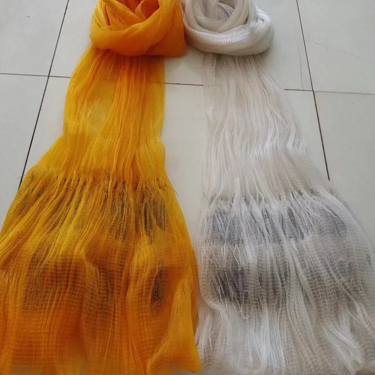 机织单丝4分小密眼 网高3.8-4米左右 全网8.5斤左右铅坠子 