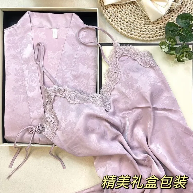 生日七夕情人节礼物女生送女友送朋友送老婆实用高级感睡衣礼盒装