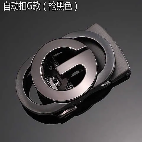 皮带头男士男款自动扣头纯合金时尚休闲腰带扣头皮带配件腰带男款
